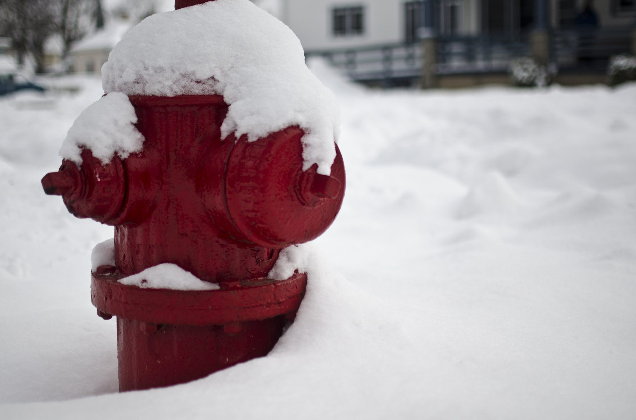 Fire Hydrant-Snow